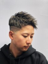 メッツ 原宿(METS)&nbsp;カット×ハイライト[原宿/MEN'S/眉毛/学割U24/メンズパーマ]