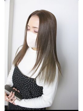 ビアージュ(Viage) :ストレートヘア :ベージュカラー :インナーカラー履歴