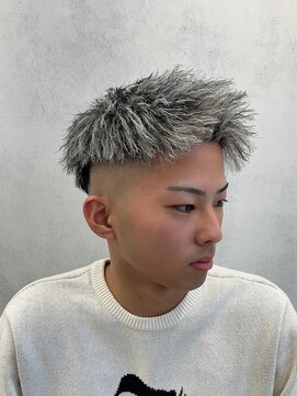 ルースト 西院店(ROOST) パイルツイスト×ホワイトハイライト