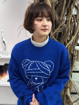 ソーソー(SoSo) 《SoSo》ショートボブ×顔周りレイヤー