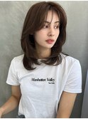 ナチュカジュアル♪×内巻レイヤー