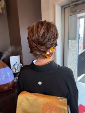 ヘアー ブブース(HAIR BO BOOSE) 和装ヘアアレンジ