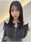 【TAISEI】就活ブルーブラックカラー＆フェイスフレーミング
