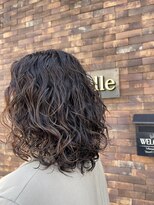 ヘアーベル(HAIR.Belle)&nbsp;ミディアムスパイラルパーマ