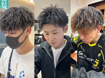 ハピネス 泊店(happiness)の写真/【四日市/泊】東京の有名店で勤務していたメンズ特化スタイリスト在籍！Men's限定のお得なクーポンも◎