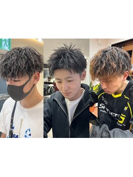 【四日市/泊】東京の有名店で勤務していたメンズ特化スタイリスト在籍！Men's限定のお得なクーポンも◎