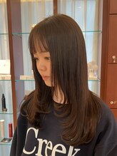 ブランシェ JR勝川駅南口店(BRANCHE) ブラウンベージュ/透明感カラー/レイヤーカット/髪質改善カラー