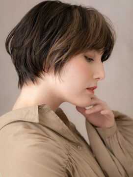 カバーヘア ブリス 志木南口駅前店(COVER HAIR bliss) フェイスフレーミング抜け感小顔ひし形ショートX志木10代20代