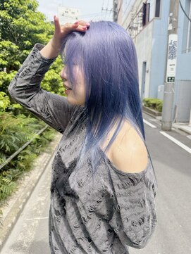 フラム 渋谷(flamme) ペールラベンダー◎ブルーグラデーション