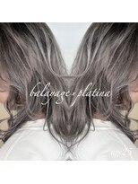 アンルーク ヘア(+1 unluke hair) [+1unluke]2025-SS/NEW-balayage×platina×LA-Layer