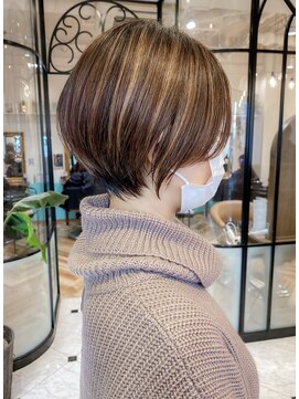 ロンド エスポワール 錦糸町(Lond espoir) ☆ ショート/ハイライトカラー/白髪/白髪ぼかし/くびれヘア2