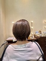 エルサフィロ ヨドヤバシ(el zafiro yodoyabashi)&nbsp;【el zafiro yodoyabashi】寒色系アッシュショートスタイル