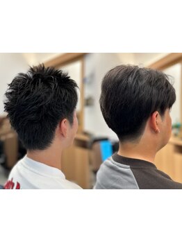 【郡山】男のカッコイイを知り尽くしたベテランスタイリストのマンツーマン施術