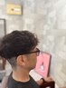 【.loBメンズ】カット+パーマ+ダメージケアトリートメント￥11000