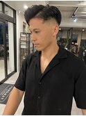 爽やかメンズフェードショートスタイル
