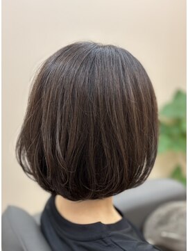 アンジュール コロレ(1//jour colore) リタッチカラーでお得に染める白髪ぼかしカラー【シフォンボブ】