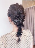 お呼ばれヘアセット