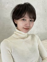 コール ネックス ザ サロン 表参道(COALL nex the salon)&nbsp;耳掛けナチュラルパーマショート