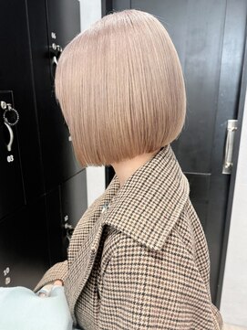 ホープ(hope) 王道ボブ ハイトーンベージュ 大阪