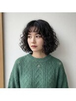 スープレックス ヘアーデザイン(SOUPREX HAIR DESIGN)&nbsp;大人女性顎ラインスパイラルパーマ　20代 30代 40代 50代 60代