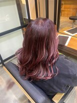 ポート バイ プライマル(port by primal) 着物ヘア/大人ガーリー/ダークアッシュ/似合わせカット/千葉