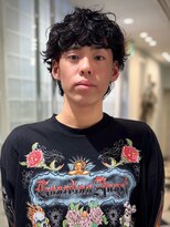 ラパンセヴェールメンズ 栄(LA PENSEE VERT MEN'S)&nbsp;外国人風カーリーパーマ