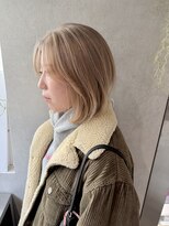 ゼスト クレス(ZEST Cres)&nbsp;【立川cres小山】ハイトーン　ブロンドベージュ