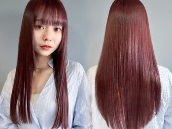 Wiz 吉川店【ウィズ】の写真/Wizの縮毛矯正でおもわず触れたくなるような指通り滑らかな美髪*髪質改善と合わせて理想のツヤ髪へ♪[吉川]