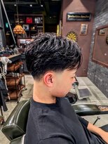 フォーコーナーズカットショップスリーセント 栄(FourCornersCutShop 3/cent)&nbsp;【テーパーフェード×ラフカール】