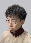 メンズショートパーマ