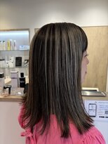 アズールサン 草加西口店(azule-sun) コントラストハイライトカラー,ホワイトカラー,シルバー【草加】