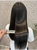 ツヤストレートで毎日のお手入れを楽に