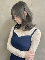 セシル 成城学園前(CECIL)&nbsp;オリーブベージュカラー×韓国ヘア
