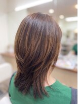 ビーワンヘアー 藤井寺 土師ノ里(B1hair)&nbsp;40代50代/ウルフレイヤー/似合わせ