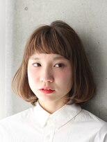マイロ(mailo)&nbsp;アンニュイカール／眉上バング／ワンカールボブ