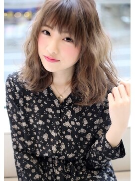 フォルテ 城北店 波巻き可愛いヘアスタイル○