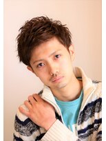 ノイセル(Noisyle)&nbsp;無造作ショート　セミウエット　ビジカジ　メンズヘアー