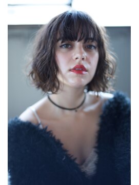 ラべリー 池袋(LOVELEY) 切りっぱなしボブ  透明感　【池袋】