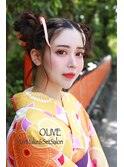 ふんわりお団子☆【ヘアセット&袴着物/大阪心斎橋】