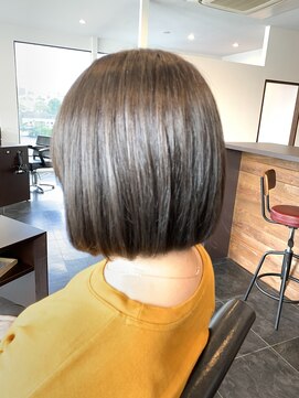 ランス(hair salon LANCE) 切りっぱなしボブ