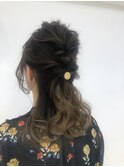 簡単ヘアアレンジ