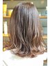 【髪質改善】カット+カラー+髪質改善トリートメント　￥19,580→￥15,000