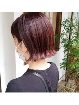 カウチ(Kauti) ツヤツヤピンクボブ!