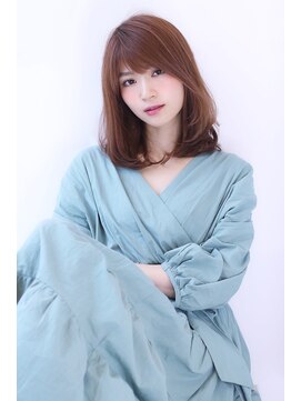 オーロ 宝塚店(ORO) 小顔ボブ抜け感オリーブアッシュフェザーバングボブルフグラボブ