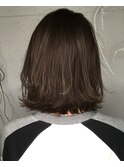 【focus カラー】シークレットハイライト カーキグレージュ