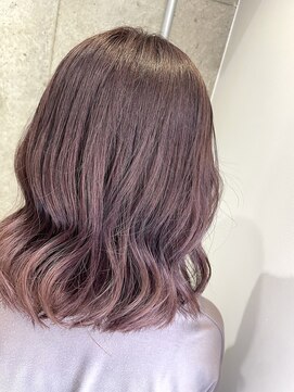 エイト 上野店(EIGHT ueno) 【EIGHT上野】日木[NIKI]_ブリーチ1回ピンクアッシュ