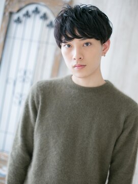 ミスターアンドミセス ファミリーカットサロンビーンズ 草加店(Mr&Mrs Beans) ナチュラルな束感カットテクノ◎無造作ショートC