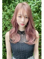 リークフー(Ree cu fuu)&nbsp;フェザーバングに大人かわいいピンクベージュ♪藤沢