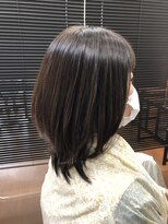 ヘアーメイク クーラ 行橋店(Hair make CURA) くびれミディ/上品/40代50代60代/大人女性