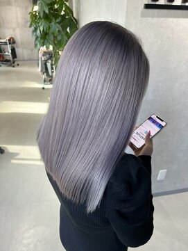 アンダーバーホワイト 京橋店(_WHITE) Purple×Silver